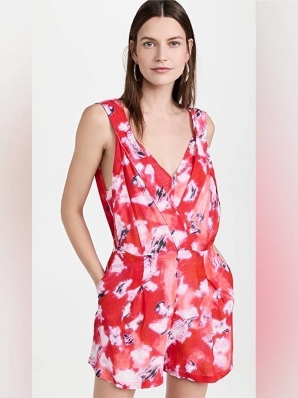 Iro Paris Anaspe floral romper EU size 36 approx US Small
